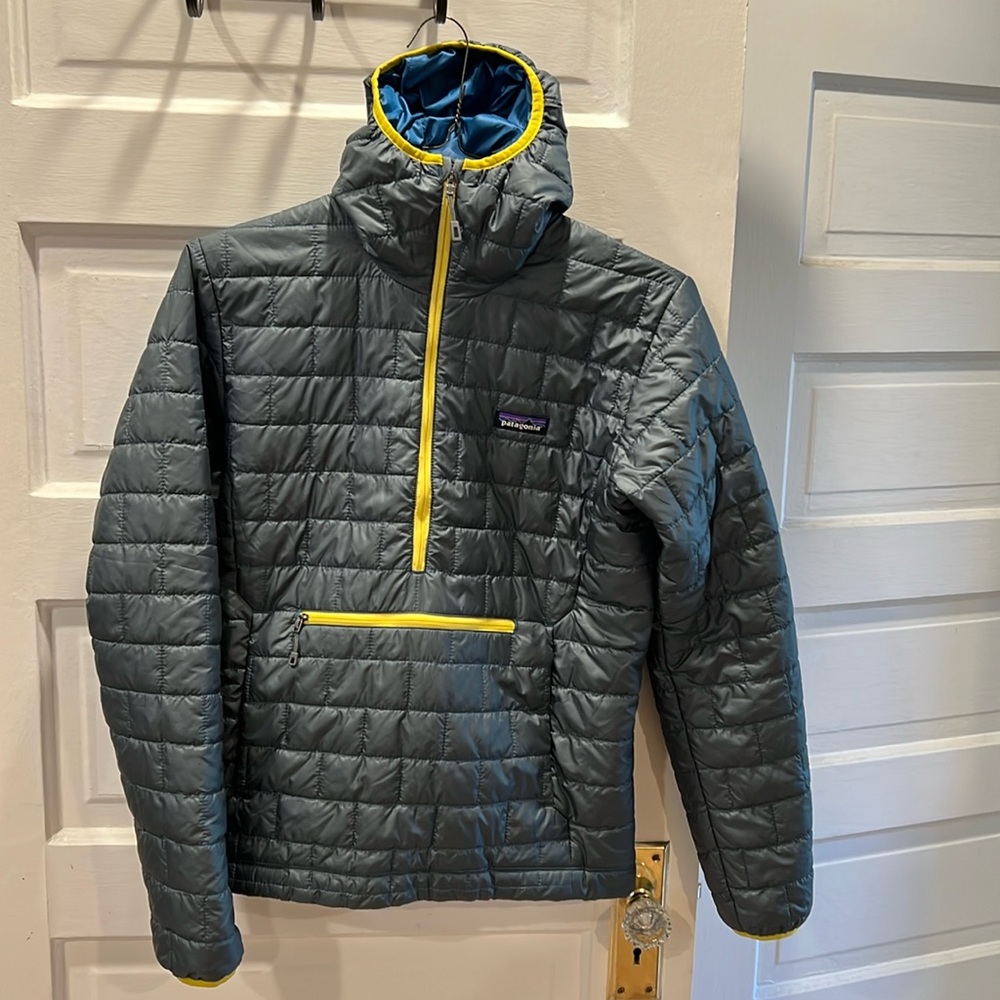 Patagonia Men’s XS Nano Puff Nanopuff Pullover Bivy Hoody. Excellent 9/10.